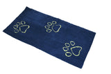 blue with marine dirty dog doormat runner